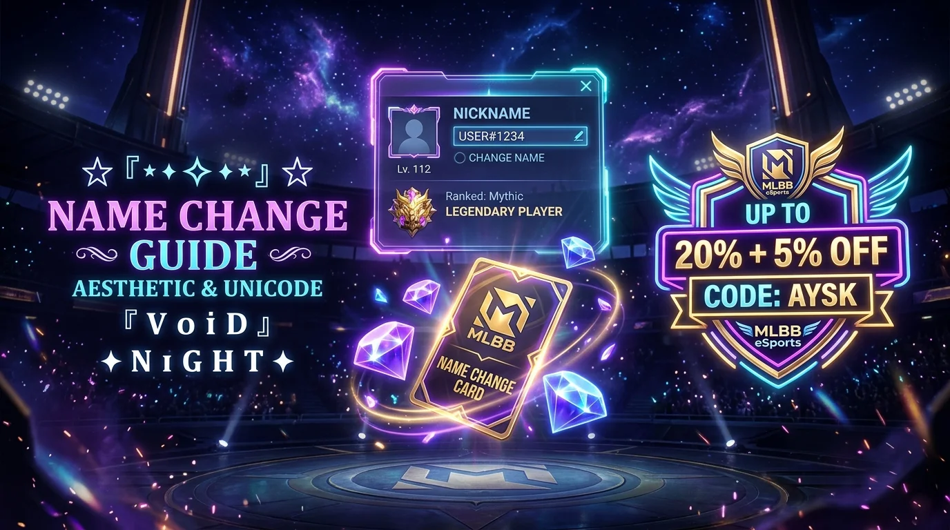 How to Change Name in Mobile Legends: Step-by-Step & Name Card Cost